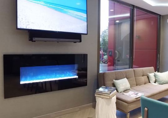Waiting Room Electric Fireplace